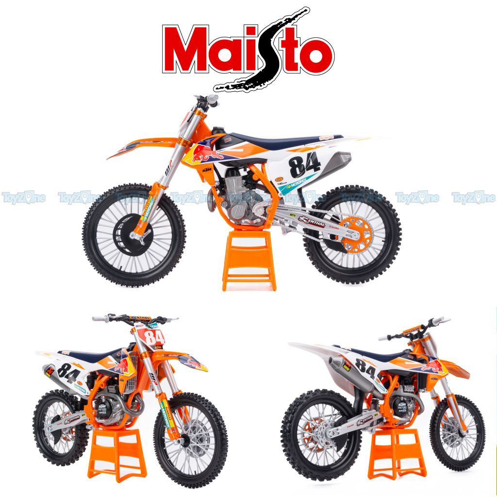  Mô hình xe mô tô KTM 450 SX-F Factory Edition 2018 1:6 MAISTO 
