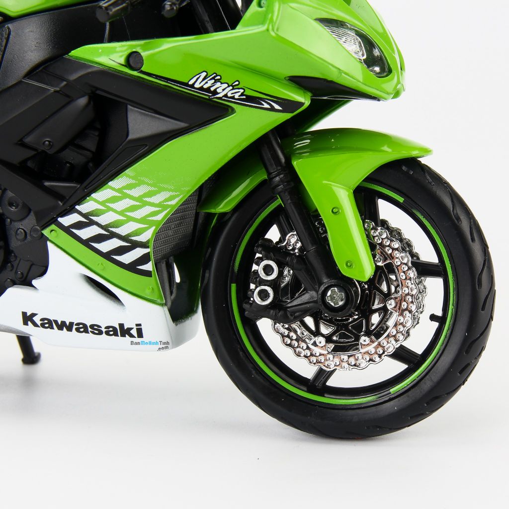  Mô hình xe mô tô Kawasaki Ninja ZX-10R 1:12 Maisto 