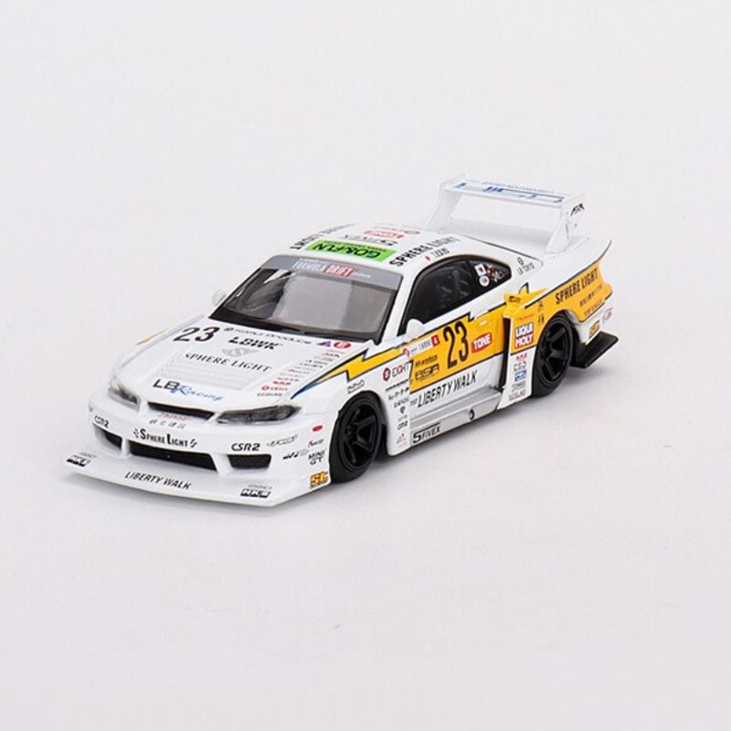  Mô hình xe Nissan LB-Super Silhouette S15 Silvia 1:64 MiniGT 