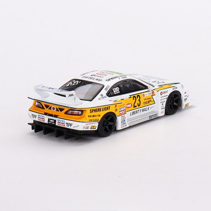 Mô hình xe Nissan LB-Super Silhouette S15 Silvia 1:64 MiniGT 
