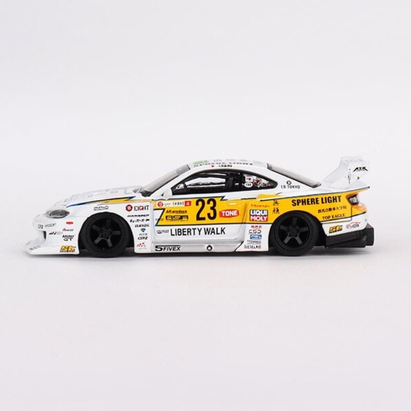  Mô hình xe Nissan LB-Super Silhouette S15 Silvia 1:64 MiniGT 