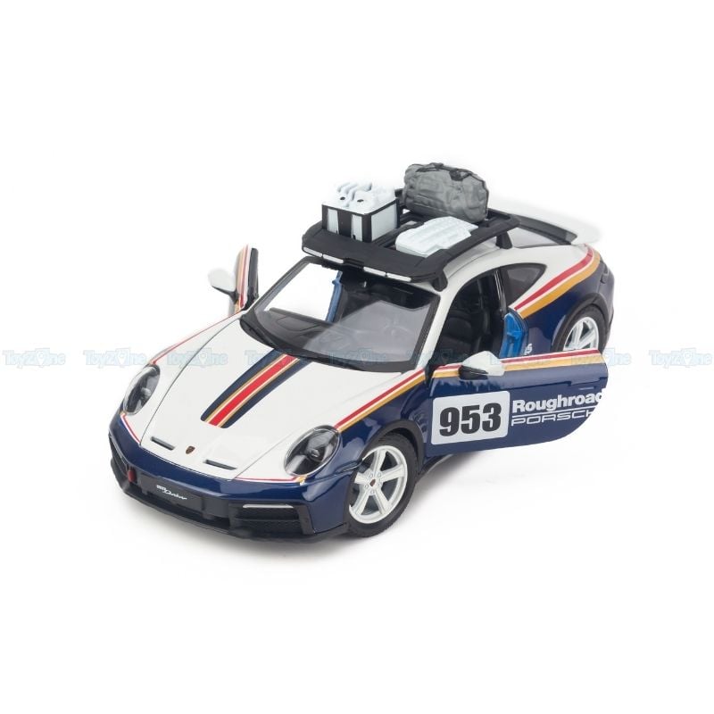 Mô hình xe Porsche 911 Dakar 1:24 BBURAGO