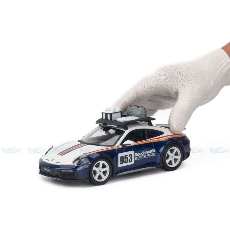 Mô hình xe Porsche 911 Dakar 1:24 BBURAGO