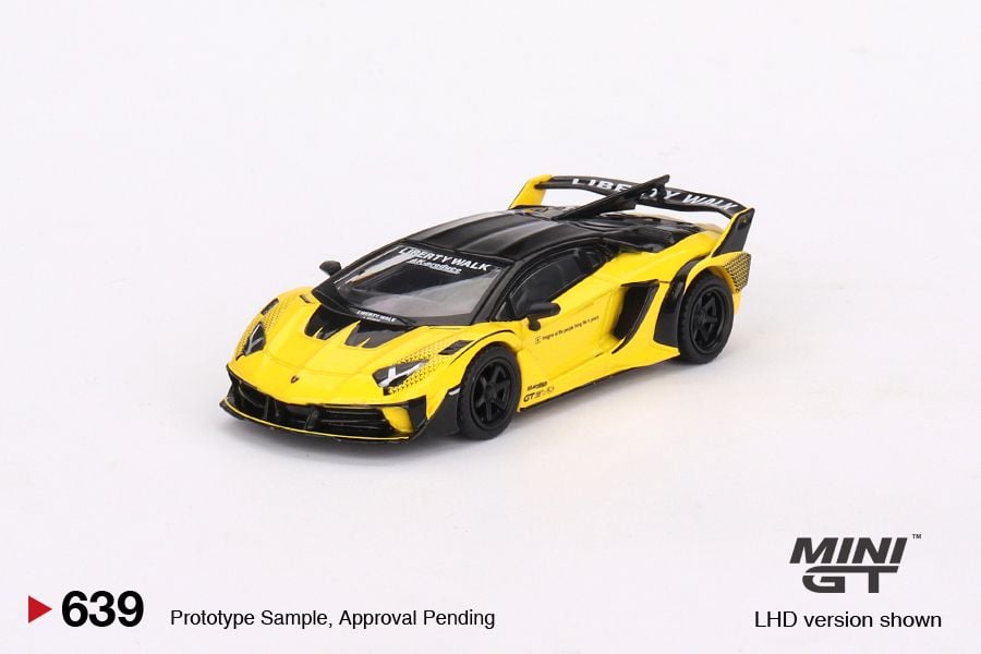Mô hình xe Lamborghini Aventador GT EVO LB-Silhouette Works 1:64 MiniGT
