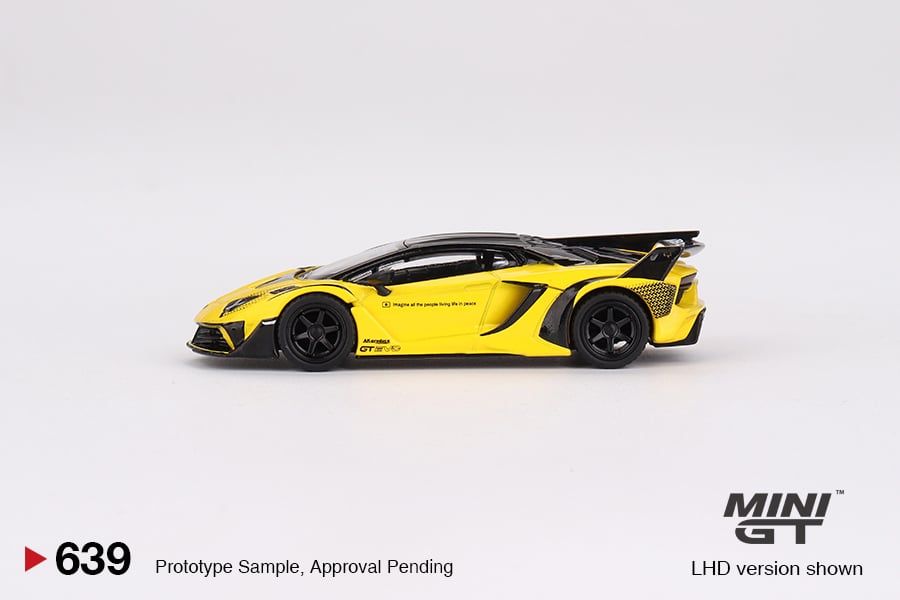 Mô hình xe Lamborghini Aventador GT EVO LB-Silhouette Works 1:64 MiniGT