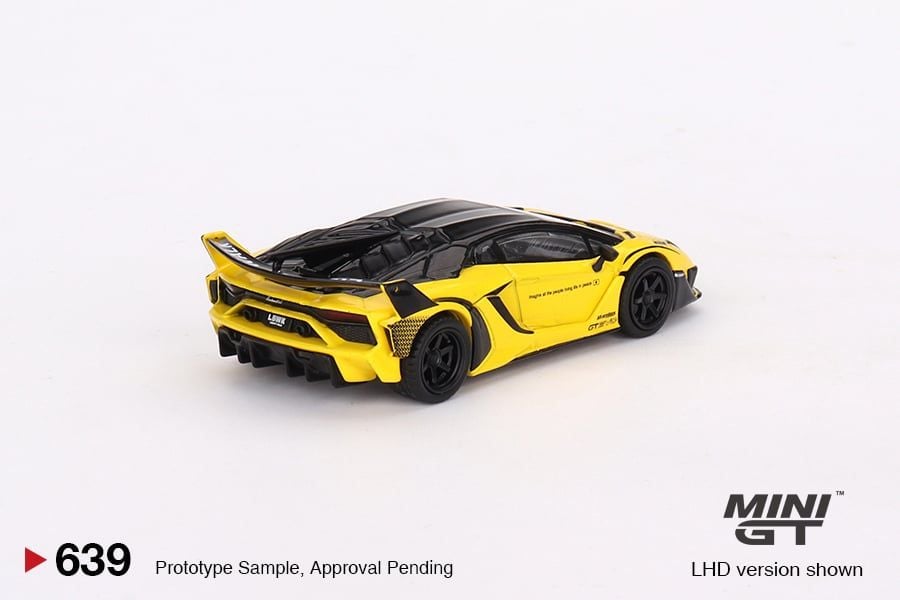 Mô hình xe Lamborghini Aventador GT EVO LB-Silhouette Works 1:64 MiniGT