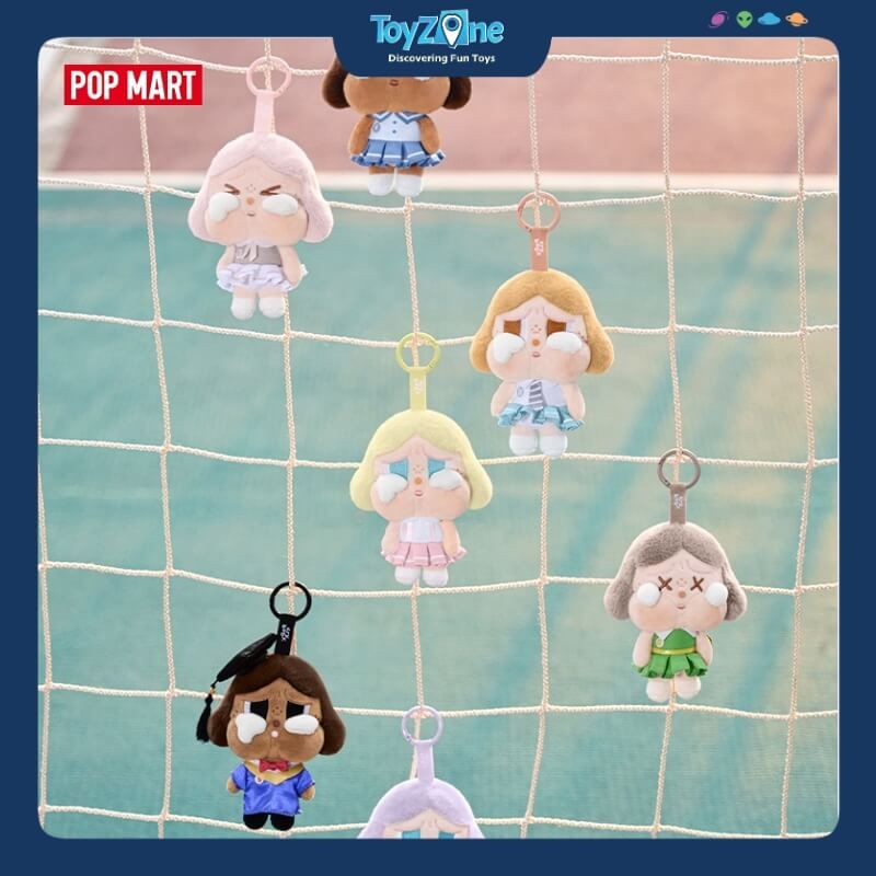  Mô hình Blind box Móc khóa Gấu bông Crybaby Sunset Concert Series-Plush Pendant ( Hòa Nhạc Hoàng Hôn ) POP MART 