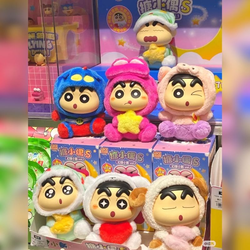  Mô hình đồ chơi Blind box Gấu bông Crayon Shin-chan Etchan S Fantasy V1 52TOYS 