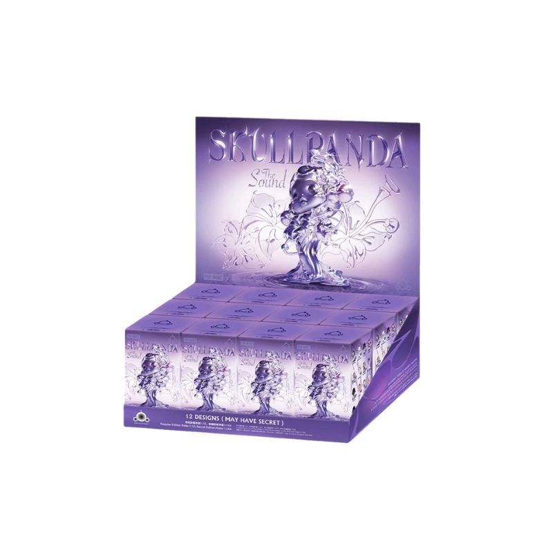 Mô hình đồ chơi Blind box Skull Panda The Sound (Skull Panda Âm Thanh ) POP MART