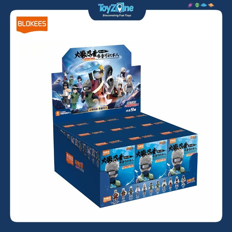 Mô hình đồ chơi Lắp ráp Blind box Naruto Galaxy Version 02 Model Kits BLOKEES