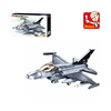 Bộ đồ chơi mô hình lắp ráp Máy bay chiến đấu phản lực F-16C Falcon Sluban