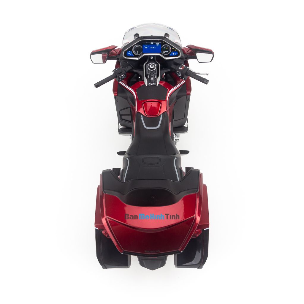  Mô hình xe mô tô Honda Gold Wing GL1800 1:12 LCD 