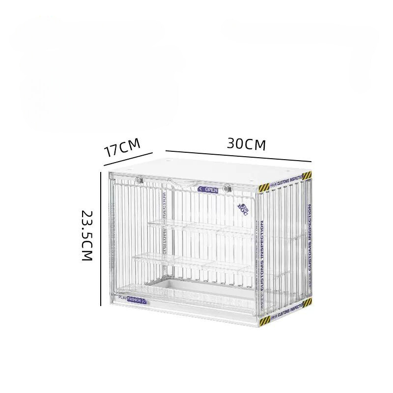 Hộp trưng bày đồ chơi mô hình 3 tầng Size M - 908