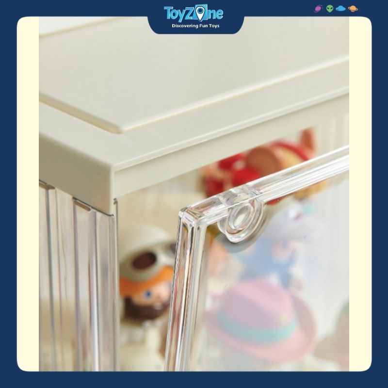 Hộp Trưng Bày Đồ Chơi Mô Hình Cỡ Lớn Có Bục Trưng Bày Sản Phẩm