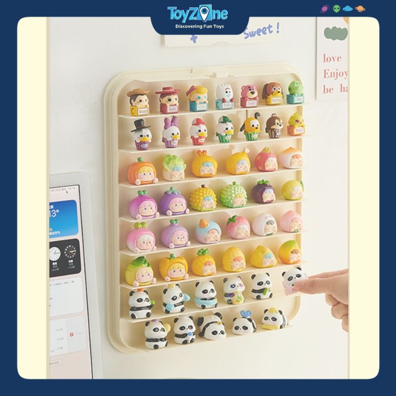 Hộp Trưng Bày Đồ Chơi Mô Hình Treo Tường Ngăn Nhỏ