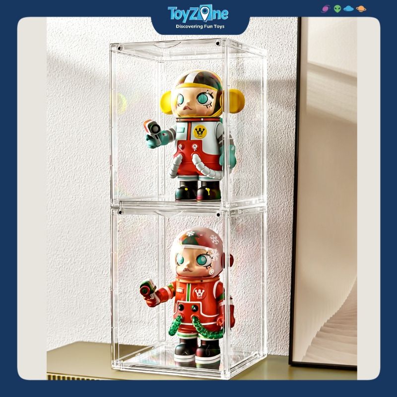 Hộp Trưng Bày Đồ Chơi Mô Hình X-Large 2 Ngăn