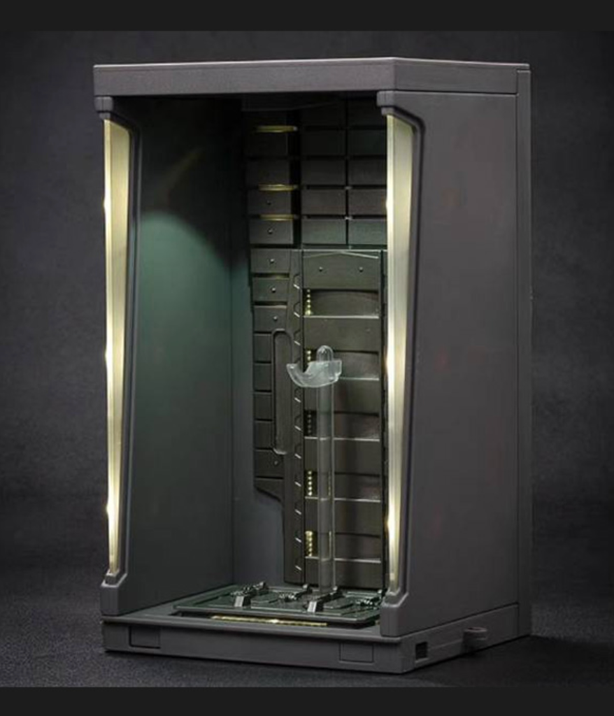  Hộp trưng bày mô hình Iron Man 19cm có đèn tỉ lệ 1:10 ZDtoys 