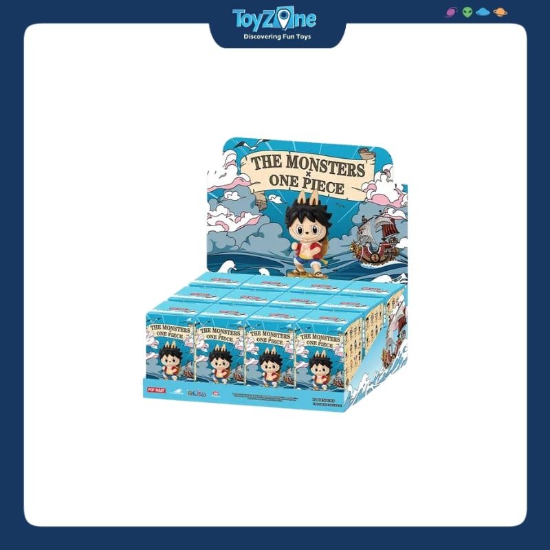 Mô hình đồ chơi Blind box Labubu The Monsters × One Piece Series Figures POP MART
