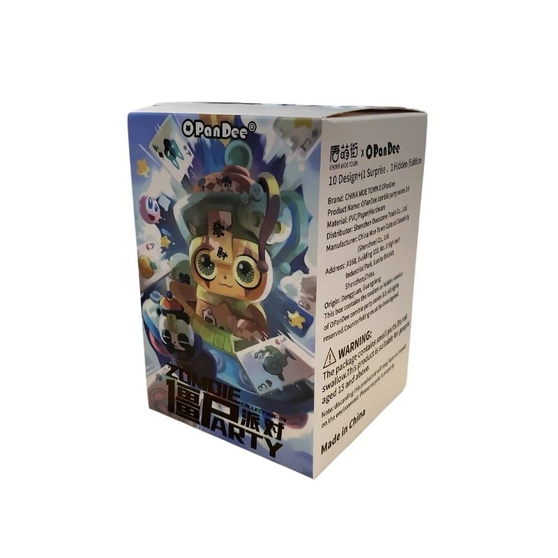 Mô hình đồ chơi Blind box OPanDee Zombie Party Series 3 ( Bữa Tiệc Zombie ) OPanDee