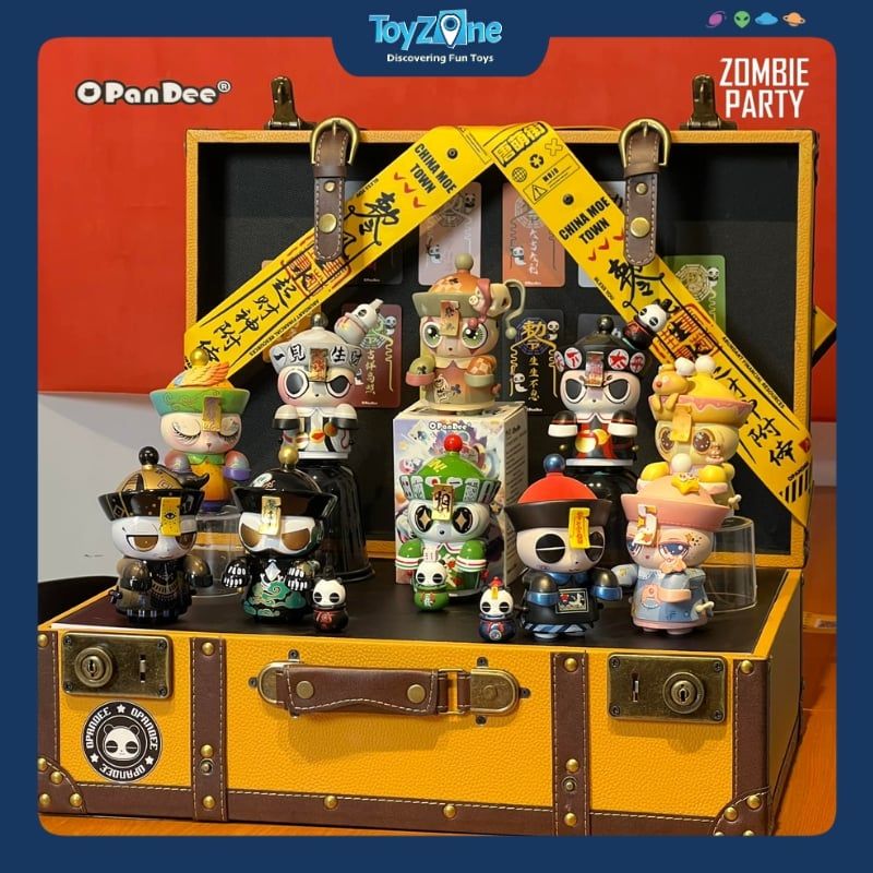 Mô hình đồ chơi Blind box OPanDee Zombie Party Series 3 ( Bữa Tiệc Zombie ) OPanDee