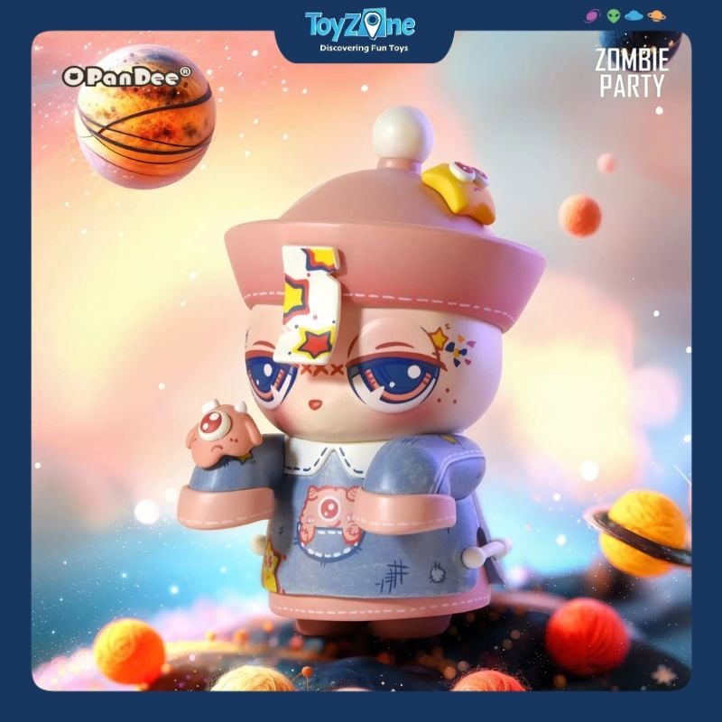 Mô hình đồ chơi Blind box OPanDee Zombie Party Series 3 ( Bữa Tiệc Zombie ) OPanDee