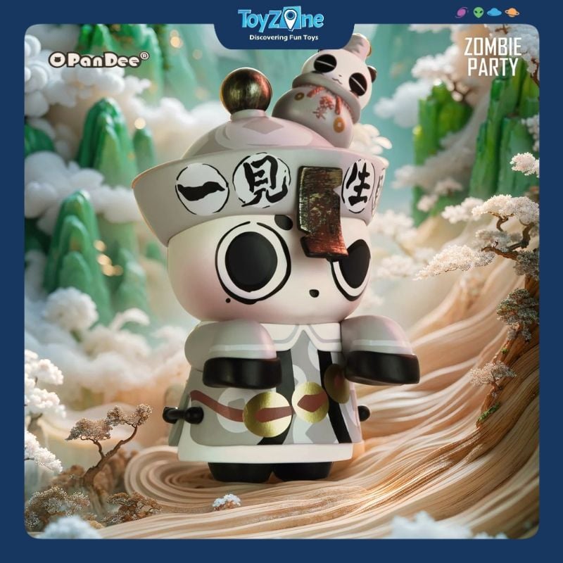 Mô hình đồ chơi Blind box OPanDee Zombie Party Series 3 ( Bữa Tiệc Zombie ) OPanDee