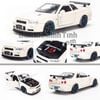 Mô hình xe Design Elite Transport - Datsun 73 Pick up + Skyline R34 1:24 Maisto White (5)