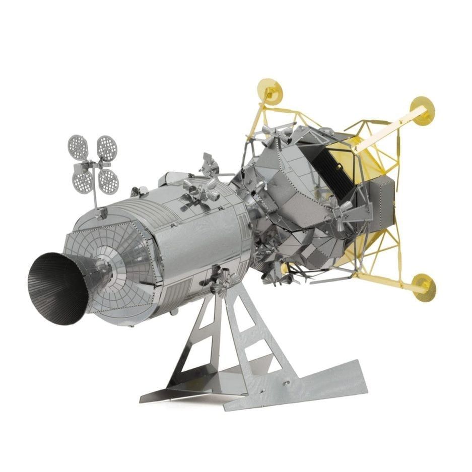  Mô hình kim loại lắp ráp 3D Apollo CSM-11 (Phi Thuyền Apollo) (Silver, Gold) Metal Head MP923 