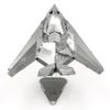  Mô hình kim loại lắp ráp 3D Nighthawk F117 (Tiêm Kích F117) (Silver) - Metal Head MP931 