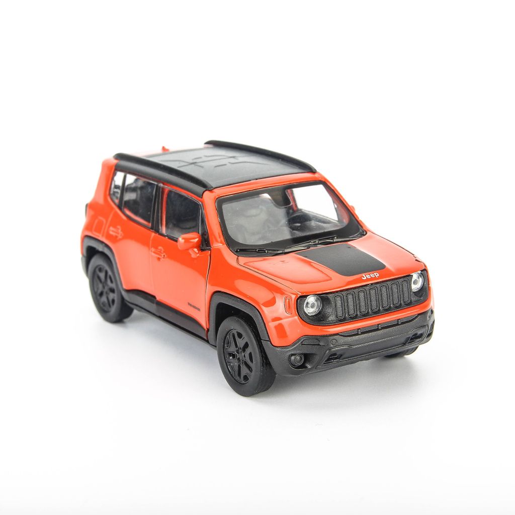 Mô hình xe Jeep Wrangler Renegade Trailhawk 1:36 Welly Orange