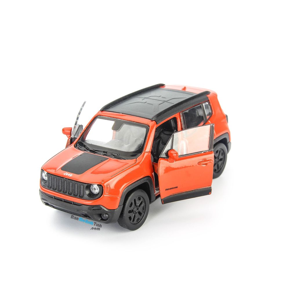 Mô hình xe ô tô Jeep Wrangler Renegade Trailhawk Orange 1:36 Welly – Mô hình xe ô tô Jeep Wrangler Renegade Trailhawk Orange 1:36 Welly –