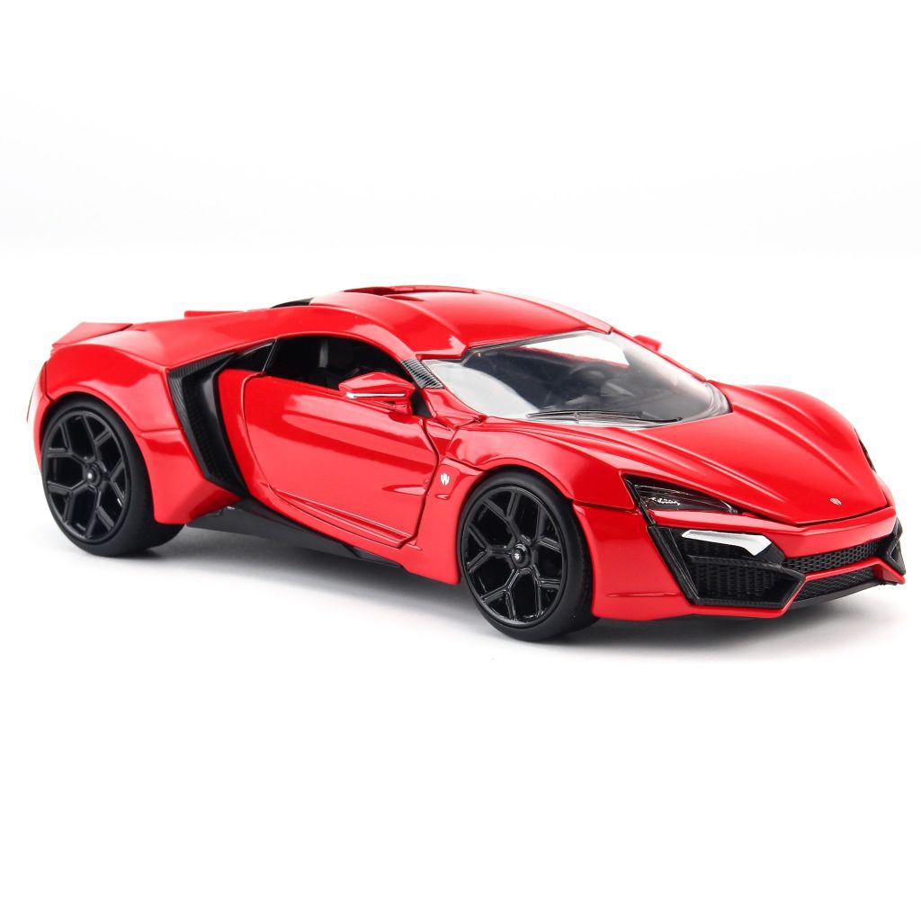 Mô hình xe Lykan Hypersport Fast & Furious Red 1:24 Jada