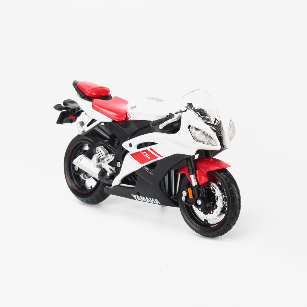  Mô hình xe mô tô Yamaha YZF-R6 1:18 Maisto Red 