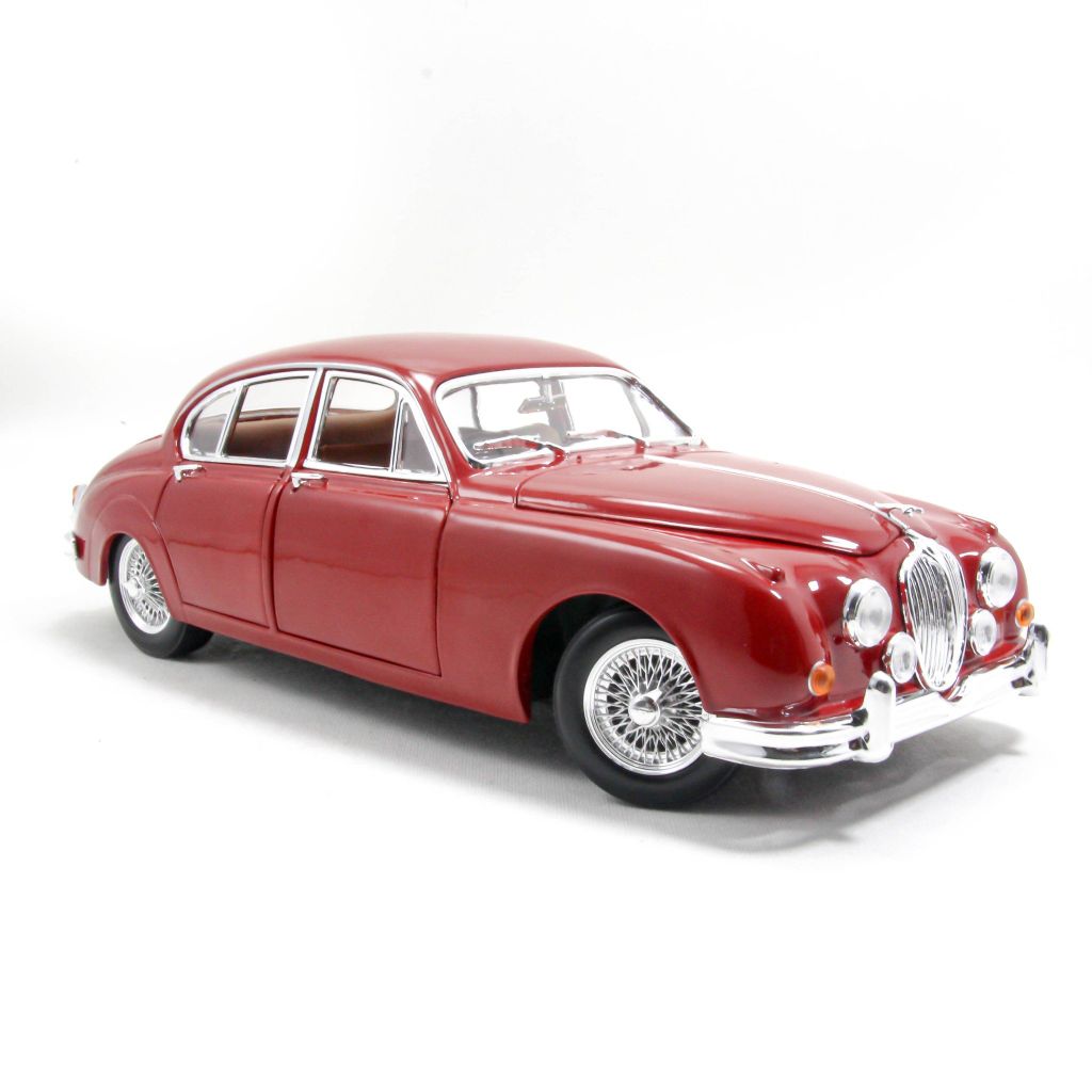  Mô hình xe Jaguar Mark II 1959 Red 1:18 Bburago 