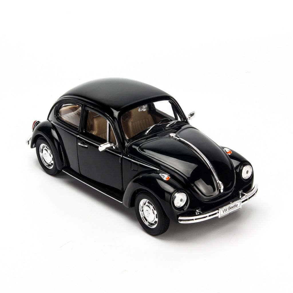  Mô hình xe Volkswagen Classic Beetle Black 1:24 Welly - 22436 