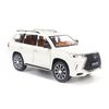 Mô hình xe suv Lexus LX570 Supersport 1:24 Chezhi White