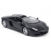  Mô hình xe Lamborghini Aventador LP700-4 Roadster 1:24 Maisto Matte Black MH-31504 