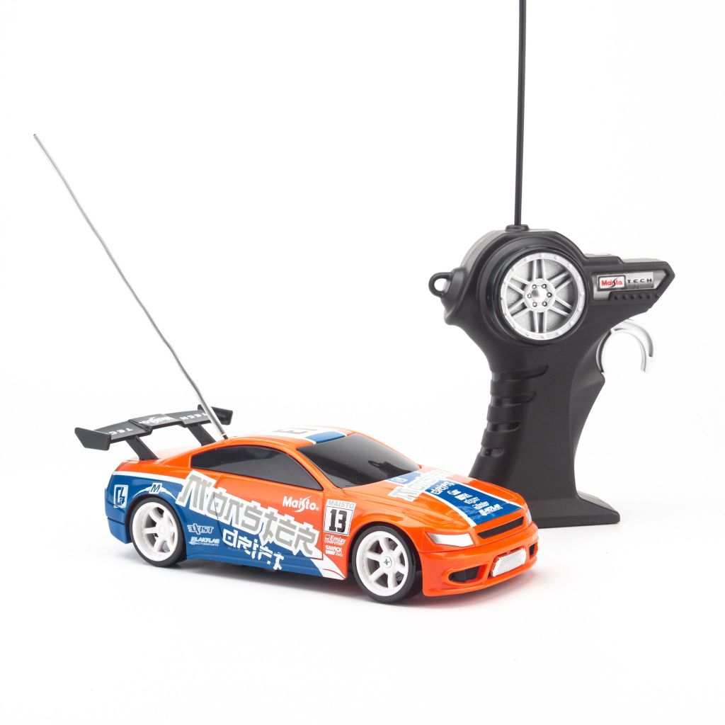  Xe điều khiển Monster Drift Assorted 1:24 Maisto Orange MH-81161O 