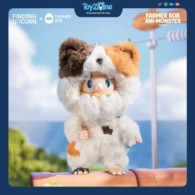 Mô hình Blind box Móc Khóa Gấu bông Farmer Bob Weird Guardian ( Người Bảo Vệ Đặc Biệt ) FINDING UNICORN