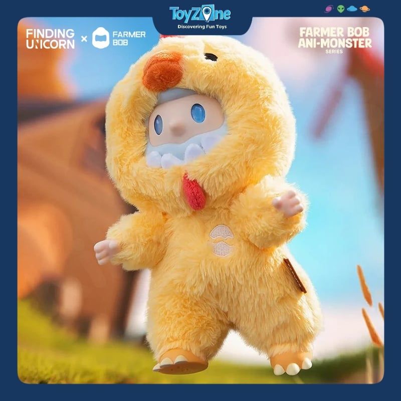 Mô hình Blind box Móc Khóa Gấu bông Farmer Bob Weird Guardian ( Người Bảo Vệ Đặc Biệt ) FINDING UNICORN