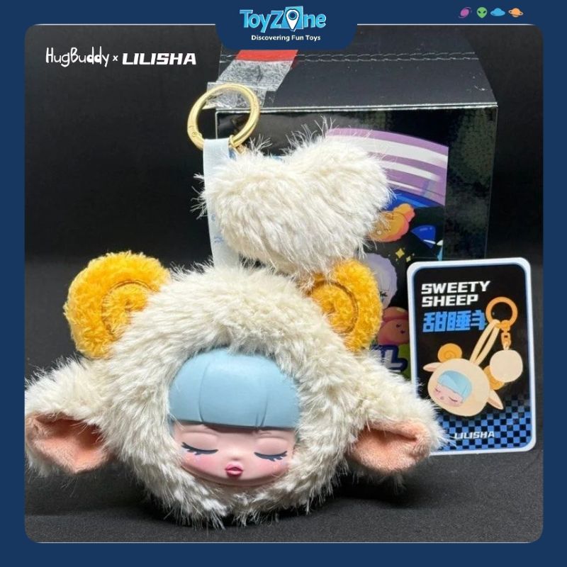 Mô hình Blind box Móc Khóa Gấu Bông LiliSha Carnival Of The Animals HUGBUDDY