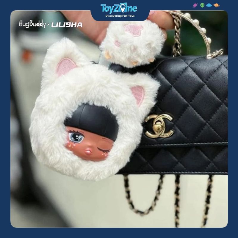 Mô hình Blind box Móc Khóa Gấu Bông LiliSha Carnival Of The Animals HUGBUDDY