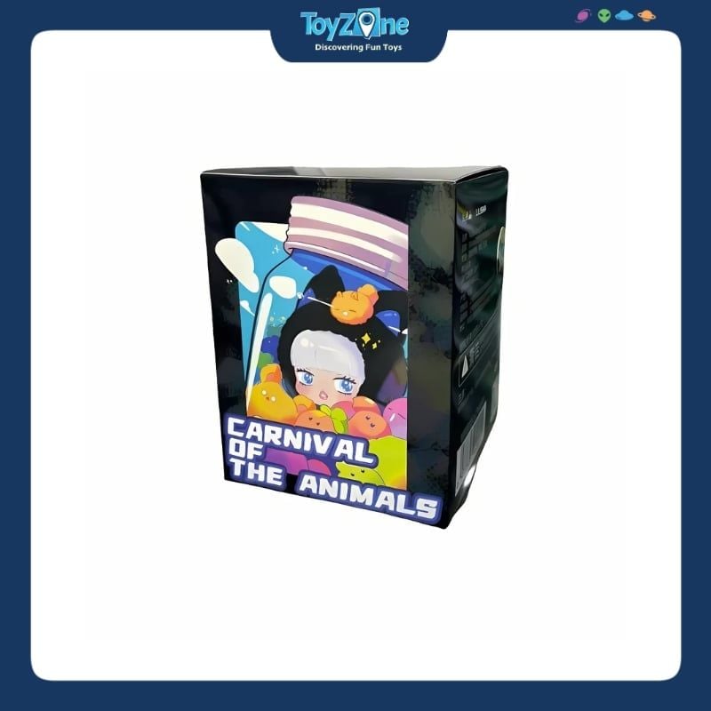 Mô hình Blind box Móc Khóa Gấu Bông LiliSha Carnival Of The Animals HUGBUDDY