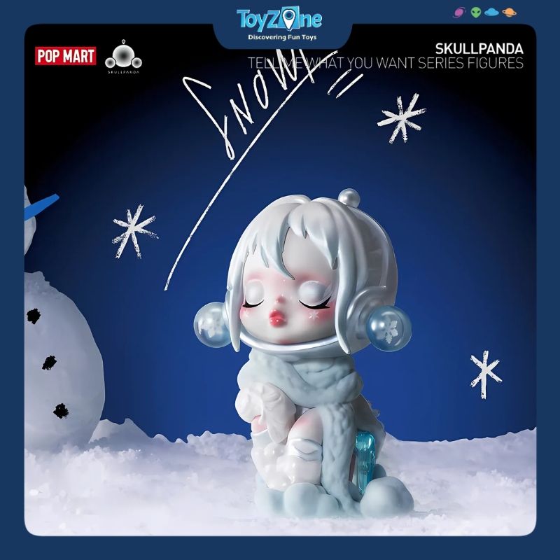  Mô hình đồ chơi Blind Box Skull Panda Tell Me What You Want Series Figures POP MART 