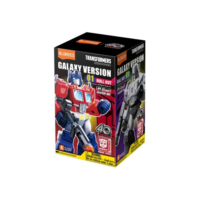 Mô hình đồ chơi Lắp ráp Blind box Transformers Galaxy Version 1 Roll Out Model Kits BLOKEES