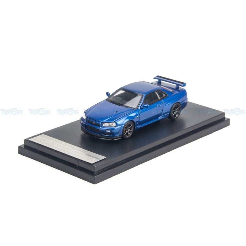  Mô hình xe Nissan Skyline GT-R R34 V-Spec II 1:64 MOTORHELIX 