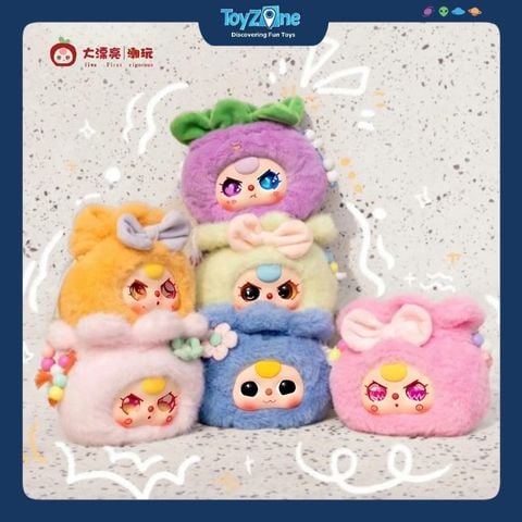 Mô hình Blind box Gấu bông Baby Three Túi May Mắn ( Lucky Bag ) CUREPLANETA