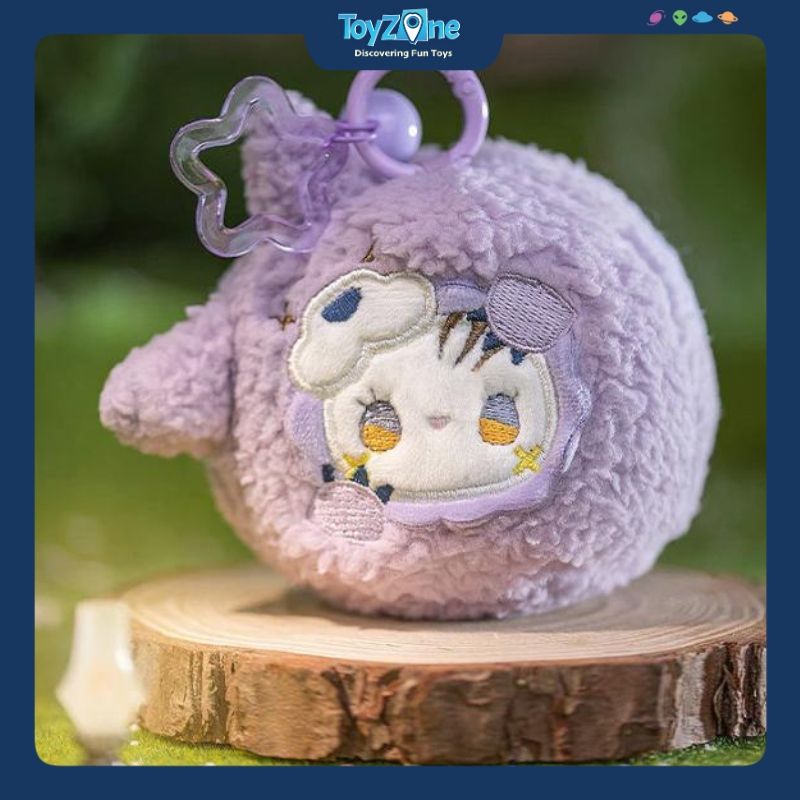 Mô hình Blind Box Móc khóa Gấu bông Emma RuaRua Zoo TuanTuan MJ STUDIO