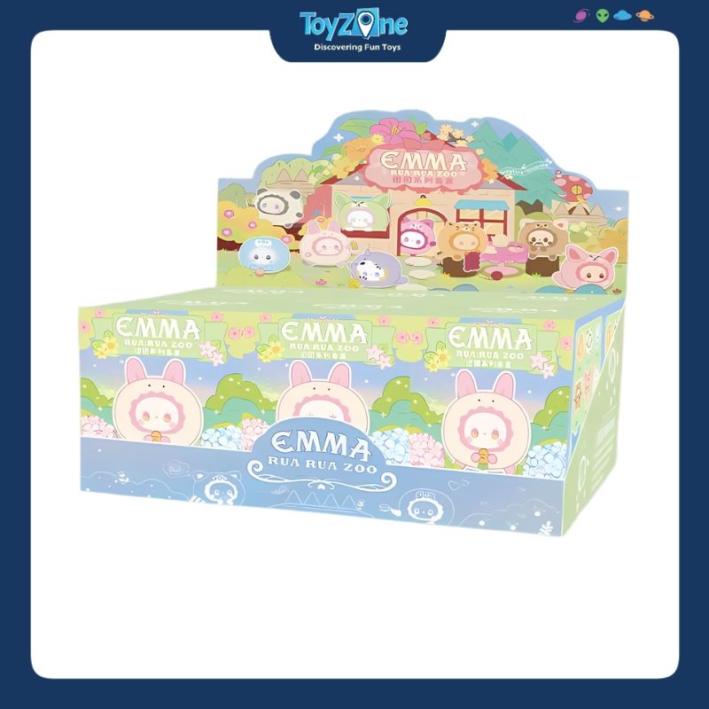 Mô hình Blind Box Móc khóa Gấu bông Emma RuaRua Zoo TuanTuan MJ STUDIO