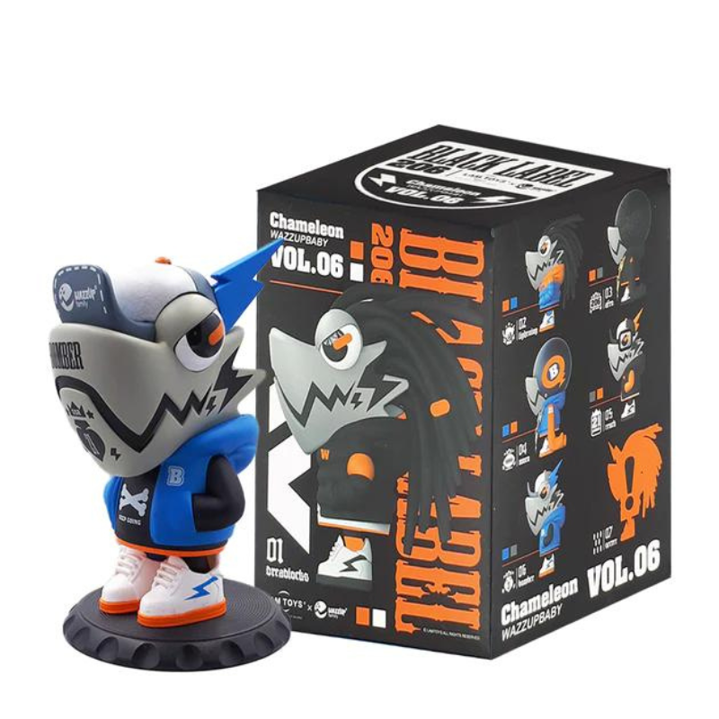 Mô hình đồ chơi Blind box Chameleon Generation Black Label 6th (Tắc Kè Hoa Phiên Bản 6) LAMTOYS